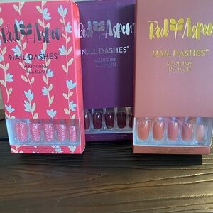 Nail Dashes, 3 sets. Brand new in boxes.